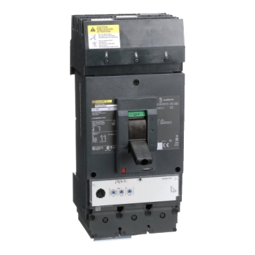 Schneider Electric Molded Case Circuit Breaker; 3-Pole; 400A; 600VAC; 35kA @ 480VAC; I-Line